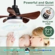 small bedroom ceiling fan